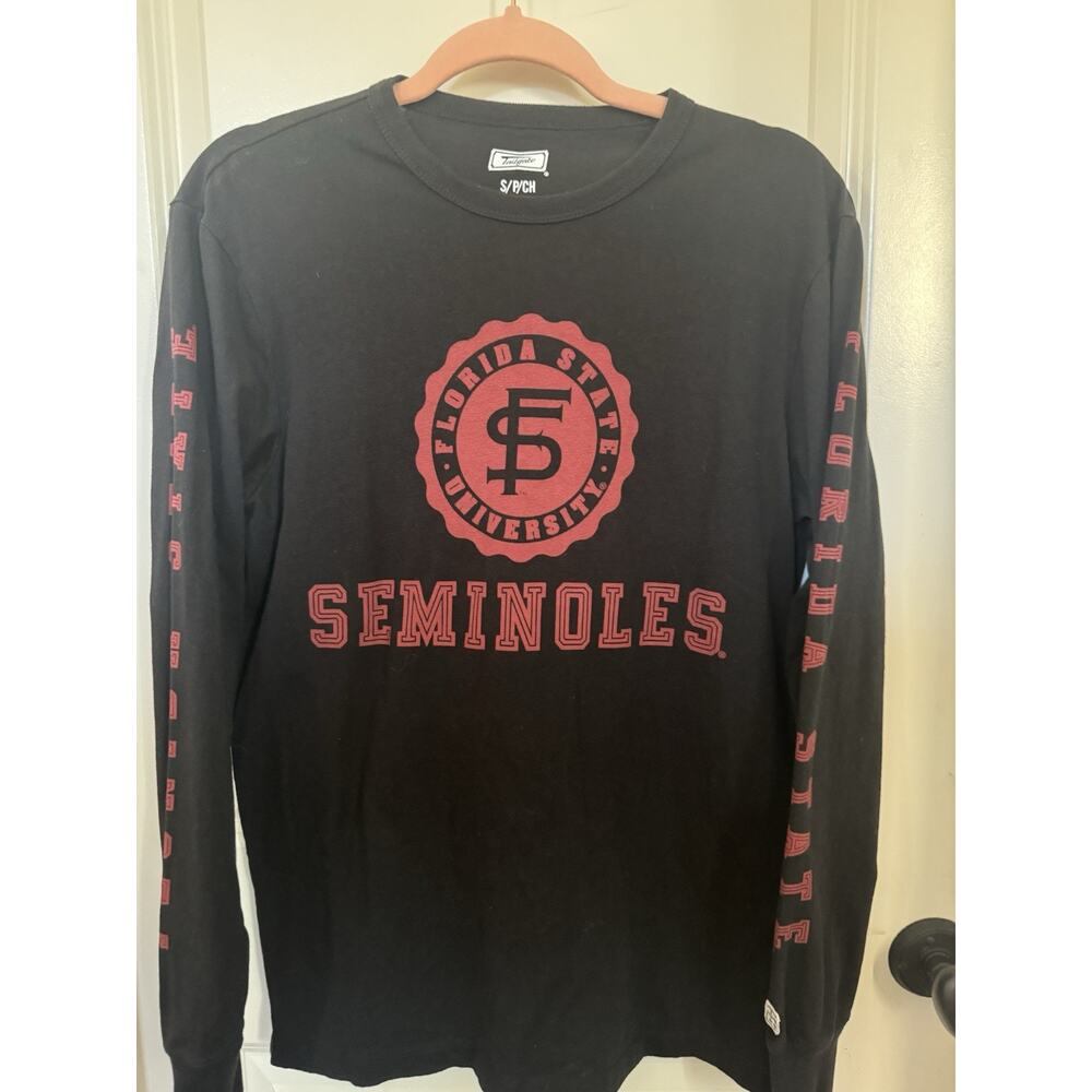 Florida State Seminoles size small men’s med women’s black long sleeve tailgate